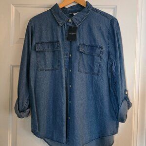 Lucky Brand Women's Denim/Boyfriend Shirt